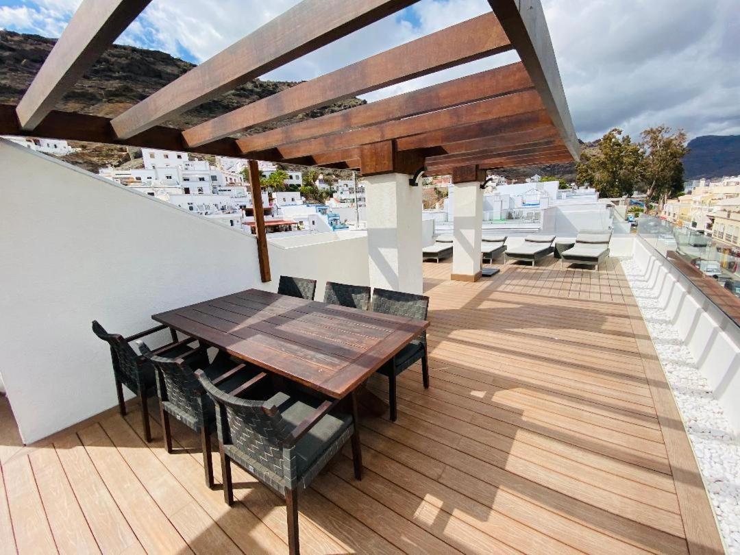 The Penthouse Puerto De Mogan Apartman Kültér fotó