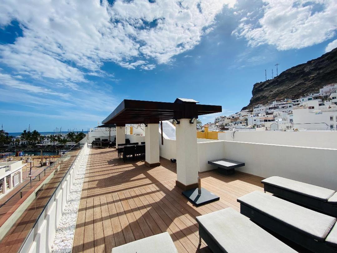 The Penthouse Puerto De Mogan Apartman Kültér fotó