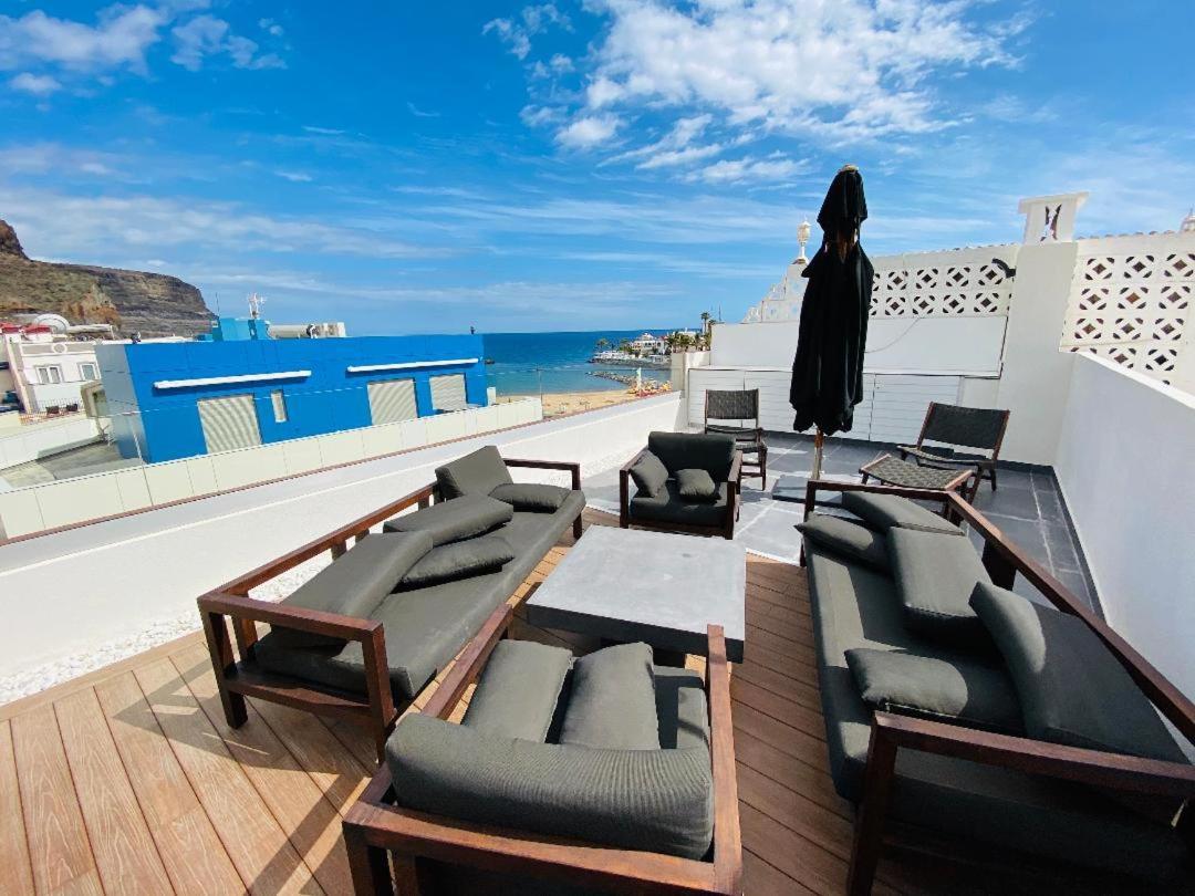 The Penthouse Puerto De Mogan Apartman Kültér fotó